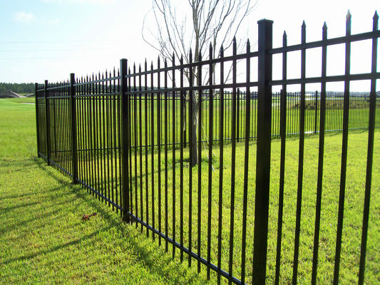 住宅の庭のOrnamental 1.23mの錬鉄の鋼鉄塀