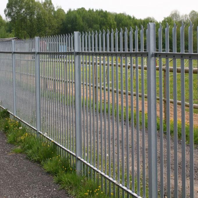 ISO9001中国の製造業者の周囲のための鋼鉄柵の塀の角度棒塀