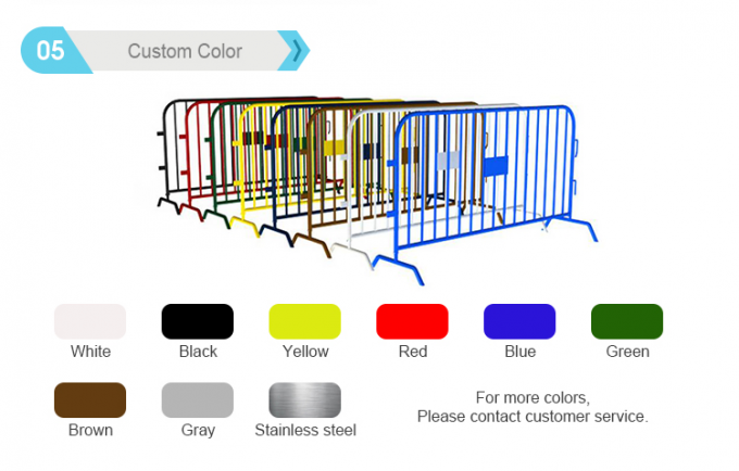 3D 臨時境界フェンシング / 群衆障壁フェンシング 2.4 X 2.95m 3