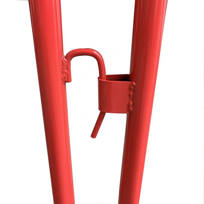 空港展 金属バリカード フェンス 40 インチ高さ 4