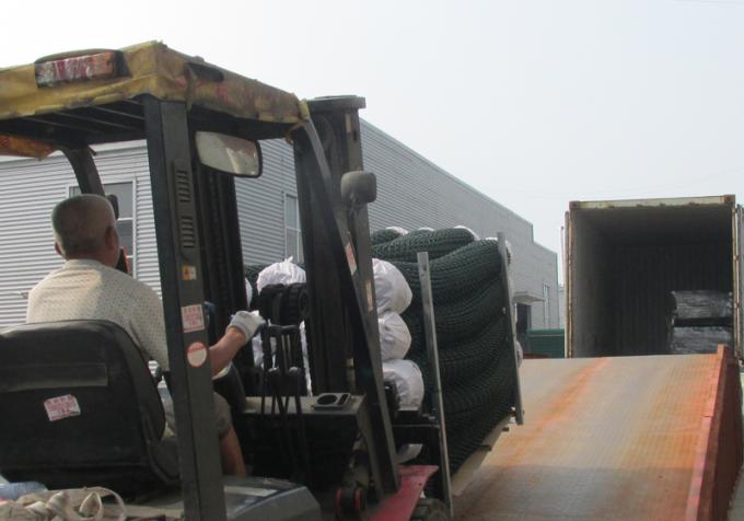 材料 鉄線またはPVCで覆われた鉄線 鉄線 PVCで噴霧された電気 鉄線連結フェンス 19