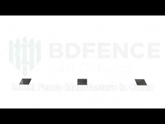 358 の粉の上塗を施してある明確なビュー パネルを囲う反盗難の反上昇の保証