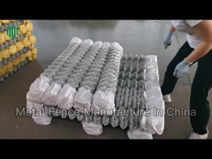 ISO9001 9 サイクロンワイヤ ダイヤモンドチェーンリンクフェンス