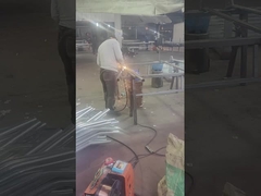 溶融亜鉛メッキチェーンリンクフェンスフレーム溶接とポスト溶接