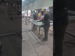 チェーンリンク フェンス 溶接 プロセス