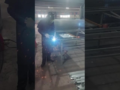 亜鉛メッキ仮設フェンスはどのように製造されますか