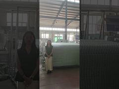 粉末塗装 50*50mm メタルフレーム V メッシュ セキュリティフェンス