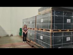 チリへの発送用、緑色の3Dフェンス梱包