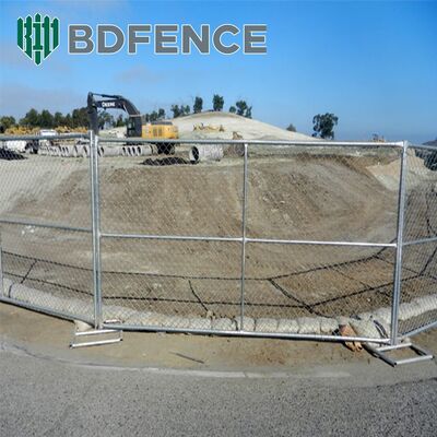 オーストラリアの建設および掘削用のプロフェッショナルポータブル仮設フェンス