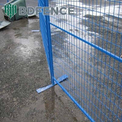 カナダ市場 6 x 10 フィート 建設現場 移動型ガルバン化 仮設フェンスパネル