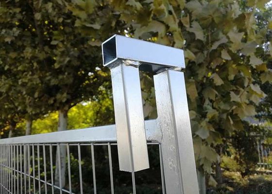 ホットディップガルバン化カナダ方形チューブ建設 携帯の一時的なフェンス