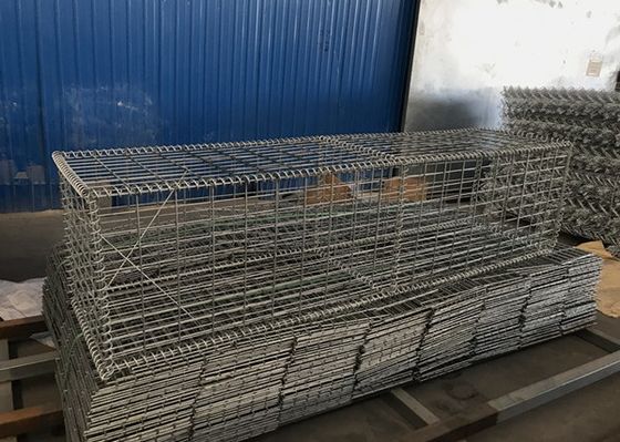 容易な設置金属フレームH2m Gabionの塀システム