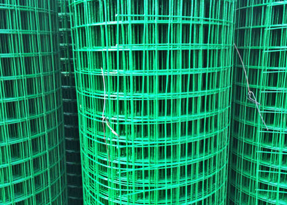 ポリ塩化ビニールのプラスチック・コーティングはオランダ ワイヤー庭の塀を溶接した