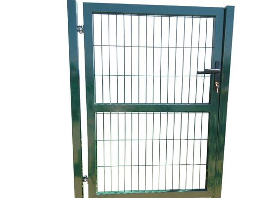 40x40mm緑ポリ塩化ビニールは錬鉄の側面のゲートに塗った