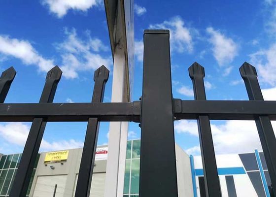 装飾用ヤードフェンス 粉末で覆われた仕上げ 掘り込みなし 設置が簡単 保守費が少ない