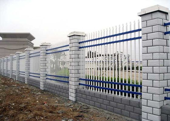 装飾用ヤードフェンス 粉末で覆われた仕上げ 掘り込みなし 設置が簡単 保守費が少ない