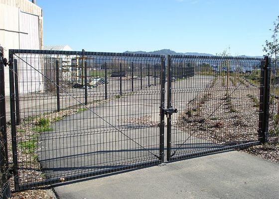 容易に組み立てられた50*200mmの反錆の金属の庭の塀のゲート