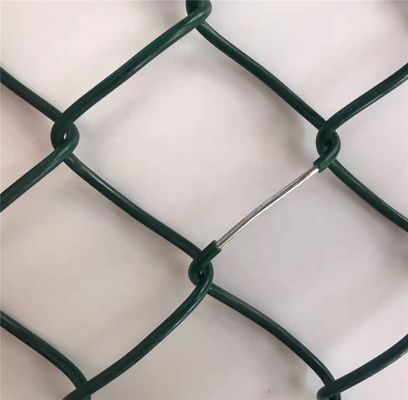 PVCで覆われたチェーンリンクフェンスパネル