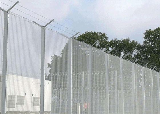 防盗 防登り メッシュ フェンス ホットディップ 熱電熱 溶接 ワイヤ 学校 庭園 庭園