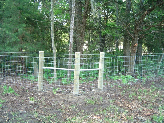 ヒツジ/牛ヤード1.0mの金属の家畜の塀は電流を通されてパネルをはめる